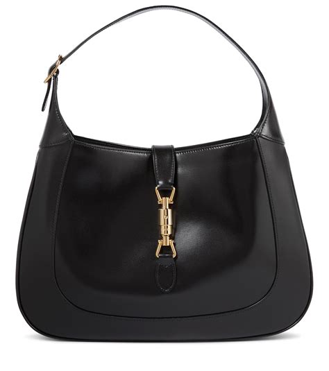 gucci jackie cross body shoulder bag black|Gucci jackie 1961 large.